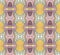 Hand drawn abstract eclectic seamless pattern. Soft colors, textile design, wrapping paper or cover in pastel tones - yellow, blue