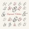 Hand drawn Ampersand Collection