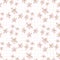 Hand drawn cherry blossom seamless pattern. Japanese spring style tossed botanical ditsy background. Soft pink neutral