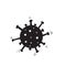 Hand drawn corona virus illustration with doodle style vector isolated