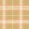 Hand drawn cream brown pink tartan in a seamless pattern for design. Traditional English checkered plaid fabric