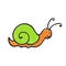 Hand Drawn Cute Little Snail