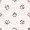 Hand drawn cute pink pet cat paw with claw seamless vector pattern. Wild animal paw pad background. Fun joyful wild