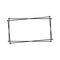 hand drawn doodle square frame isolated on white background. Doodle frames.