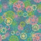 Hand drawn floral seamless pattern