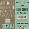 Hand drawn hipster typeface and set of design elements. Vintage font and alphabet vector, writing design typeface.