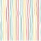 Hand drawn horizontal stripe pattern vintage soft pastel colour seamless