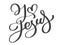 Hand drawn I love Jesus lettering with heart text on white background. Calligraphy lettering Vector illustration
