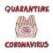 Hand drawn icon showing the importance of washing hands for killing coronavirus COVID-19. Regularly and thoroughly wash