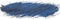 Hand drawn isolated paintbrush acrylic long stripe with diagonal brush strokes, dirty blue color