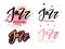 Hand drawn lettering quotes about Jazz festival collections isolated on the white background. Fun brush ink vector calligraphy