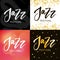 Hand drawn lettering quotes about Jazz festival collections isolated on the white background. Fun brush ink vector calligraphy