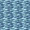 Hand drawn marine seamless pattern a group of anchovy fish on light blue background.