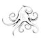 Hand Drawn Octopus. Sea Food. Octopus. Sea Fish.Tasty Seafood. Ocean Sport Fishing. Fresh Seafood Product. Delicious Octopus.