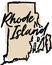 Hand Drawn Rhode Island State Design