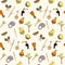 Hand-drawn seamless african pattern