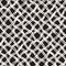 Hand drawn seamless pattern. Allover pattern with ink doodle grunge grid. Graphic background with freehand line tartan.