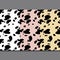 Hand drawn seamless pattern stylized animal skin Dalmatians. Can be used for design on fabric, wallpaper