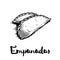 Hand drawn sketch style empanadas. Typical Latino America and spanish fast food. Vector illustration isolated on white background.