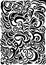 Hand-drawn swirls and scrolls pattern