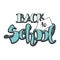 Hand Drawn Typography of Back to School Letter with Arrow Decoration