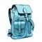 Hand drawn Vector Backpack. Mountain tourist equipment. Vector illustration