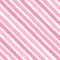 Hand drawn vector diagonal grunge stripes of bright pink colors seamless pattern on the white background