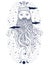 Hand Drawn vintage hipster sailor beard portrait. Old tatoo seaman. Man is an ideal art for print,coloring book, posters, t-shirts