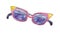 Hand drawn watercolor fashion accessory women& x27;s Sunglasses