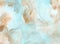 Hand drawn Watercolor gold Turquoise Background. Watercolor Wash