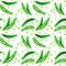 Hand-drawn watercolor papercut green peas seamless pattern. Bright cute kawaii kidcore style illustration, good for