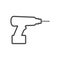 Hand Drill Icon, Drill icon