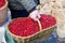 Hand farmer wick basket mossberry market ecologic