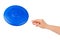 Hand and flying disc