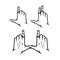 Hand gesture vetor illustration