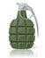 Hand grenade vector illustration