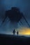 Hand in Hand with the Giant Robot: A Classic and Eerie Graphic N
