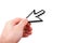 Hand Holding Arrow Cursor