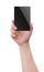 Hand holding mobile phone, tablet PC, palm gadget