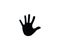 Hand human thumb symbol body part icon