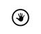 Hand human thumb symbol body part icon