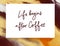 Hand Lettering Coffee Vector Bubble Quote