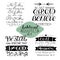 Hand lettering Collection number 1 with 4 Bible verses.