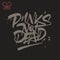 Hand lettering Punks not dead for printing on T-shirts and souvenirs. Vector illustration.