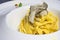 Hand made tagliatelle with truffle