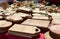 Hand made wooden dishes - cutting boards. Eco crockery. Fair - an exhibition of folk craftsmen open air