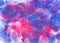 Hand painted brush acrylic gouache watercolor abstract background. Blue, pink, purple, violet, red