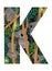 Hand Painted Letter K With Koala