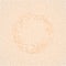 Hand painted pencil autumn background, abstract texture, old paper. Circles, balls, ovals, liquid forms, place for text