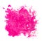 Hand painted pink gouache acrylic paint blot spot splatter. For social media networks highlights, website design, packaging